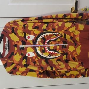 Bape Shark Camo Sweatshirt